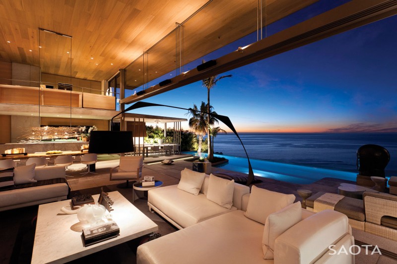 海外住宅 Saota Okha Interiors がデザインした超開放的なシーサイドの豪邸 いんてりわーるど Interior World