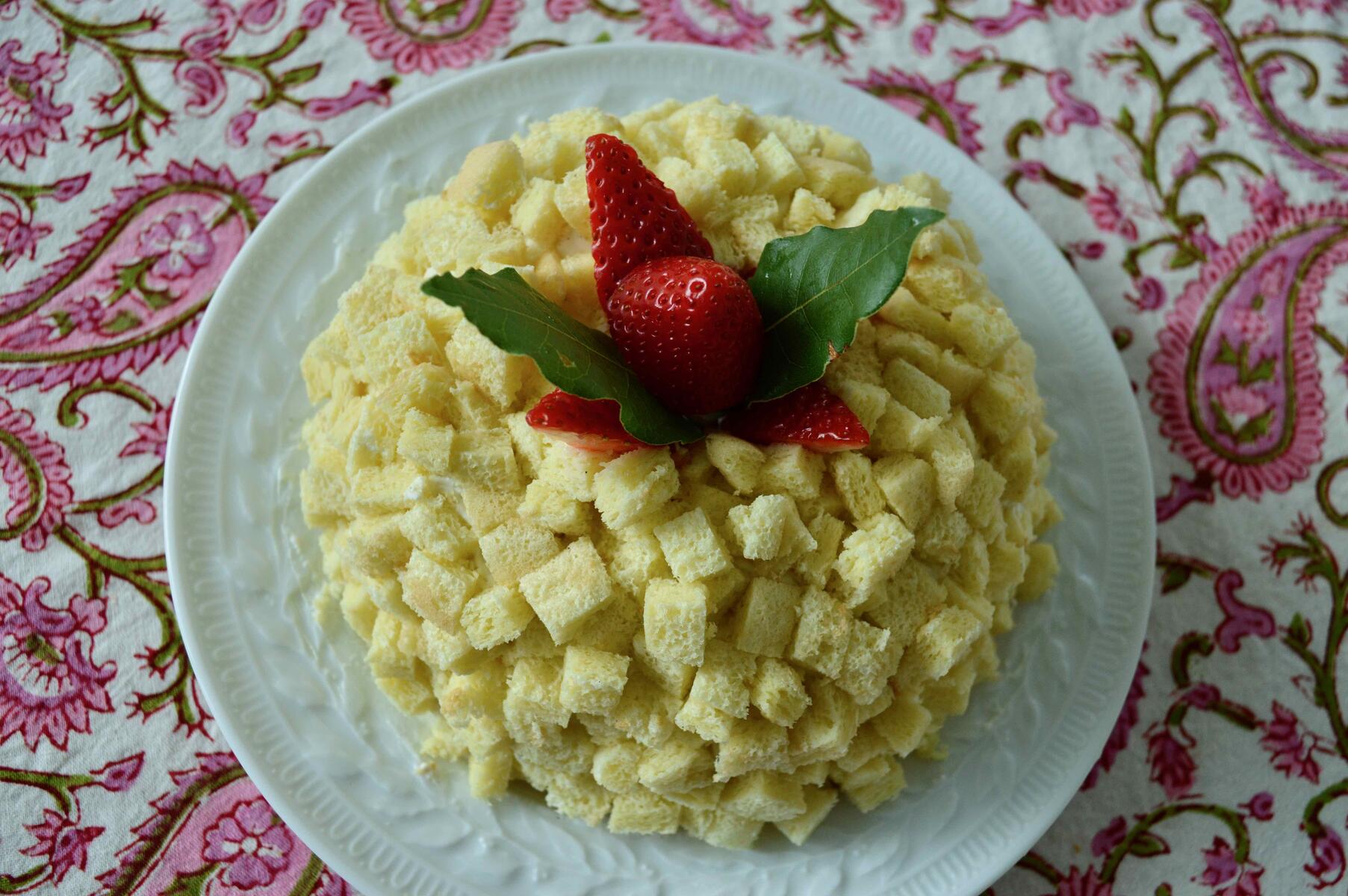 ミモザ ケーキ 花宴の台所便り