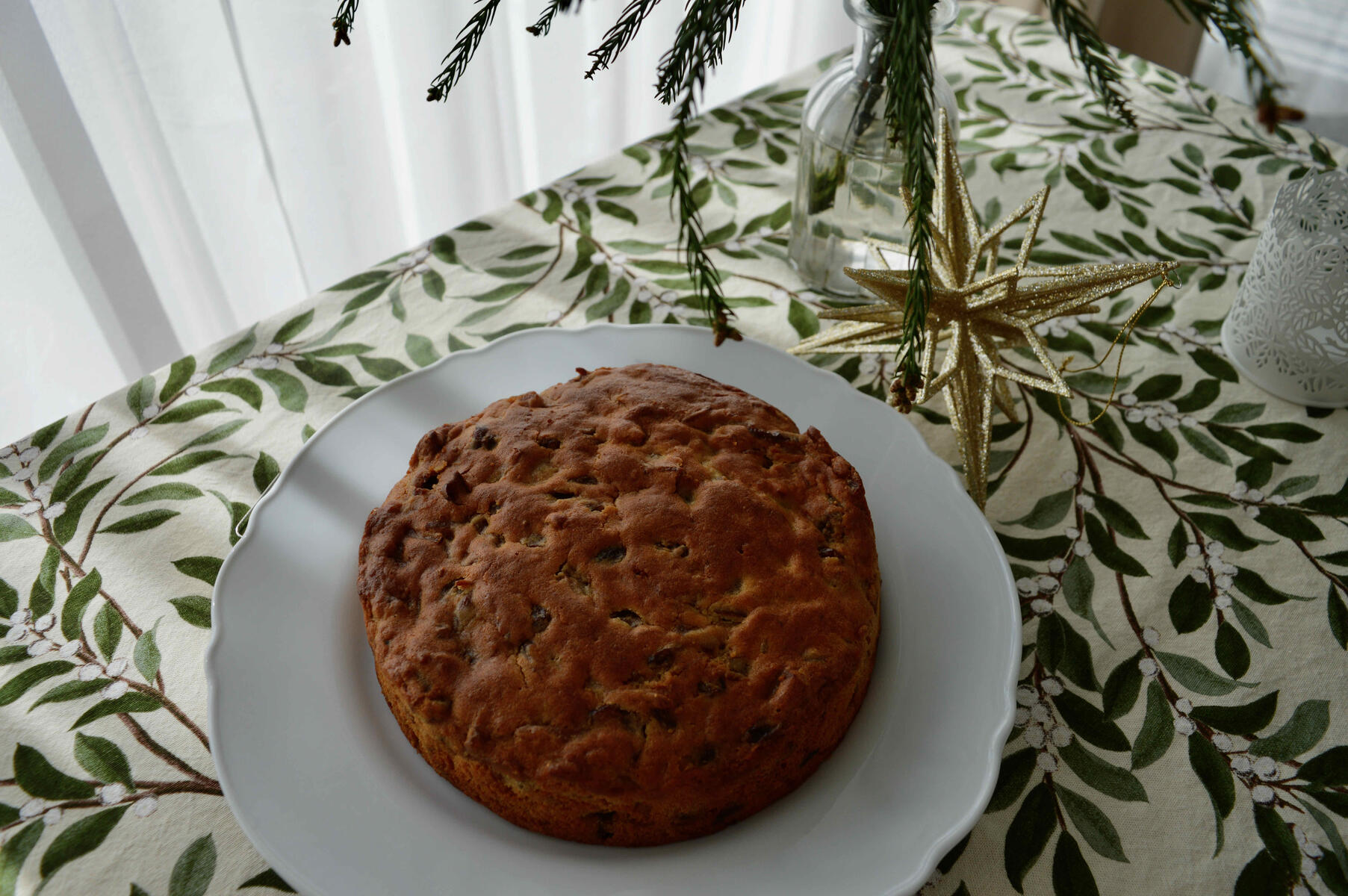 クリスマスのフルーツ ケーキ 花宴の台所便り