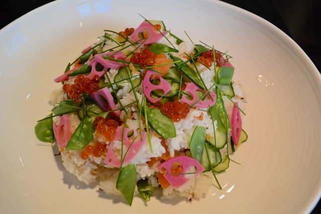 スモークサーモンといくらのちらし寿司 花宴の台所便り