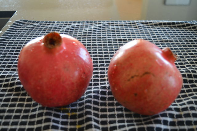 ザクロの剥き方 花宴の台所便り