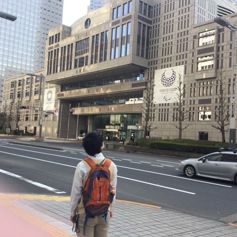 平松けんじ 都議会議事堂前 3