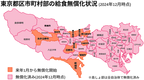 12月 給食費無償化