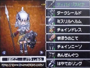g_28(DSドラクエ9_パラディンの装備グラフィック