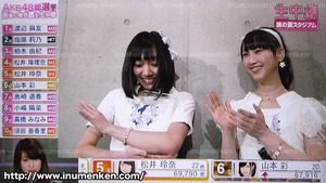 i_b_85(AKB「第6回・選抜総選挙」(2014)れなたむ+だーすー