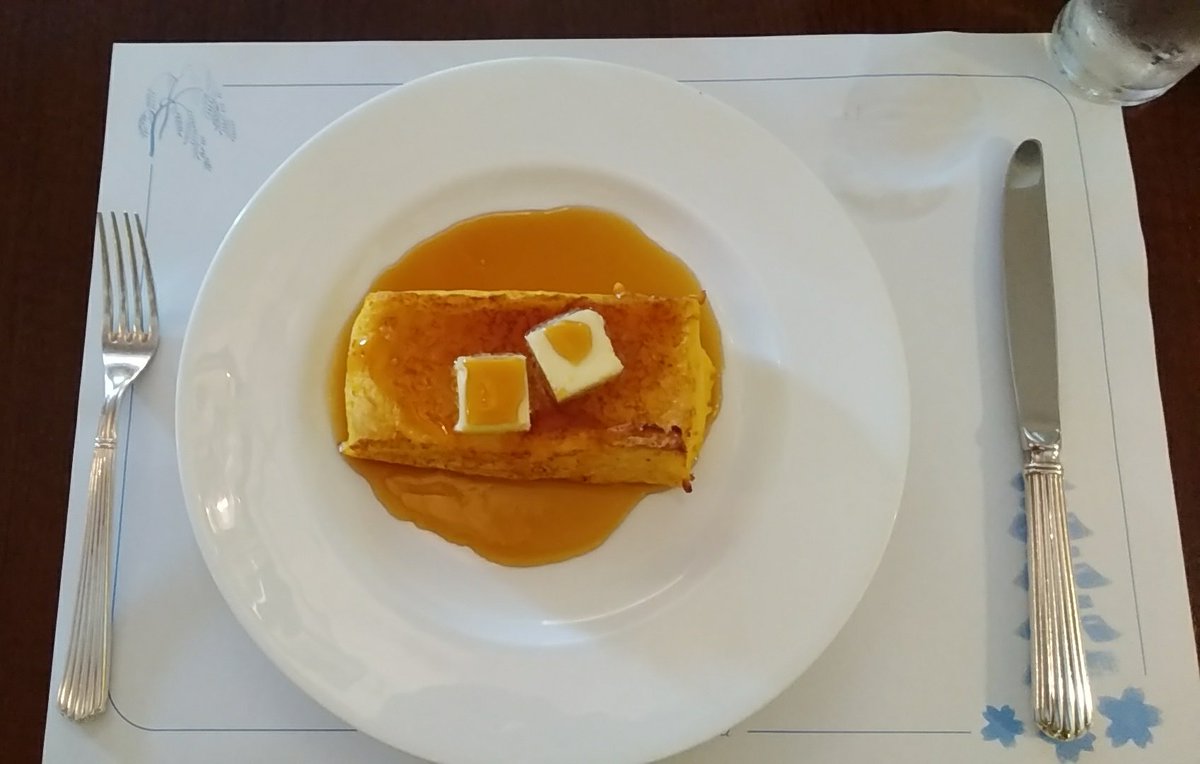 京都ホームズさんに登場したフレンチトーストを食べてました 京の萌え燃え日和