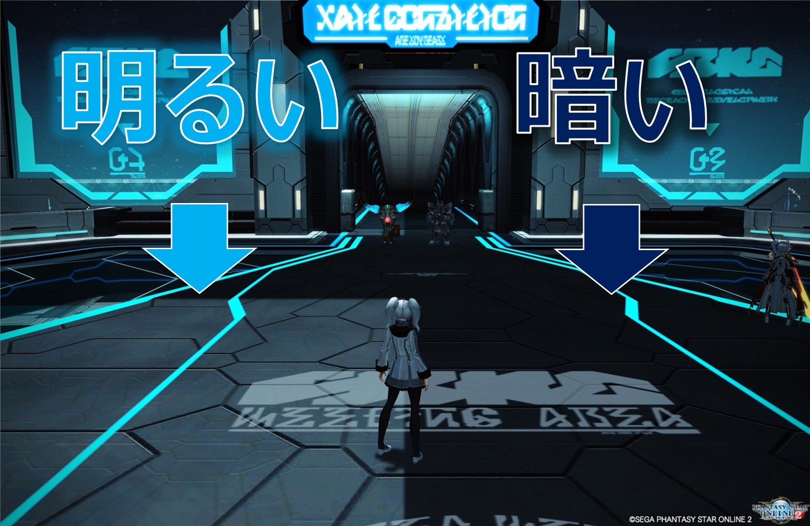 画面に半分影が差す現象 Pso2 思い出のトワイライトルーン 画面に半分影が差す現象 Pso2 思い出のトワイライトルーン