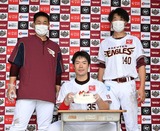 昨季打点王の楽天島内、32歳のバースデーに誓った最高出塁率のタイトル誓う「違うスニーカーがほしい」