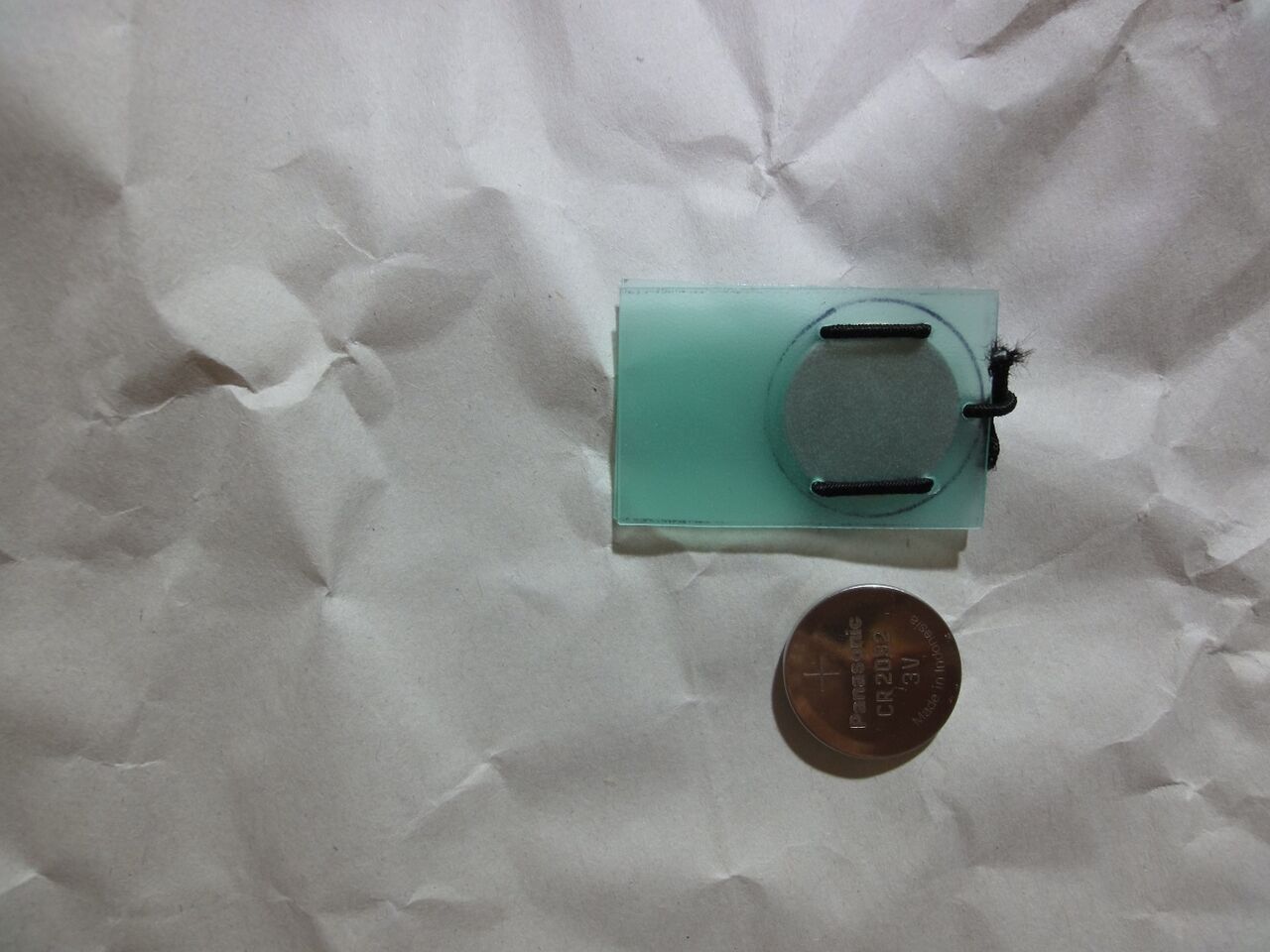 プラ板製のコイン・ボタン電池ホルダーを製作しました。 : 発明・実用新案・アイデア・自作・DIY・ハンドメイド