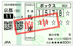 2020年2月16日 京都11R京都記念GⅡ的中