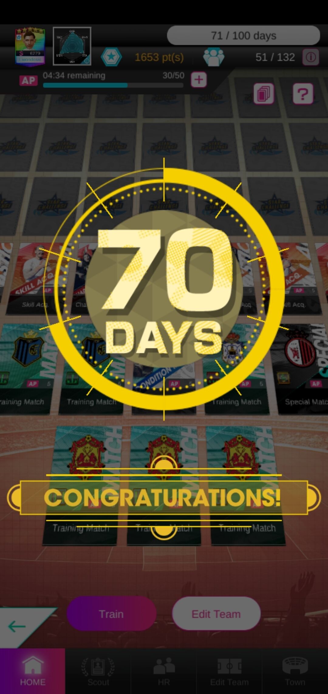 サカつく】【保存版】スターチャレンジ攻略法 : サカつくRTWをタイでやってる人