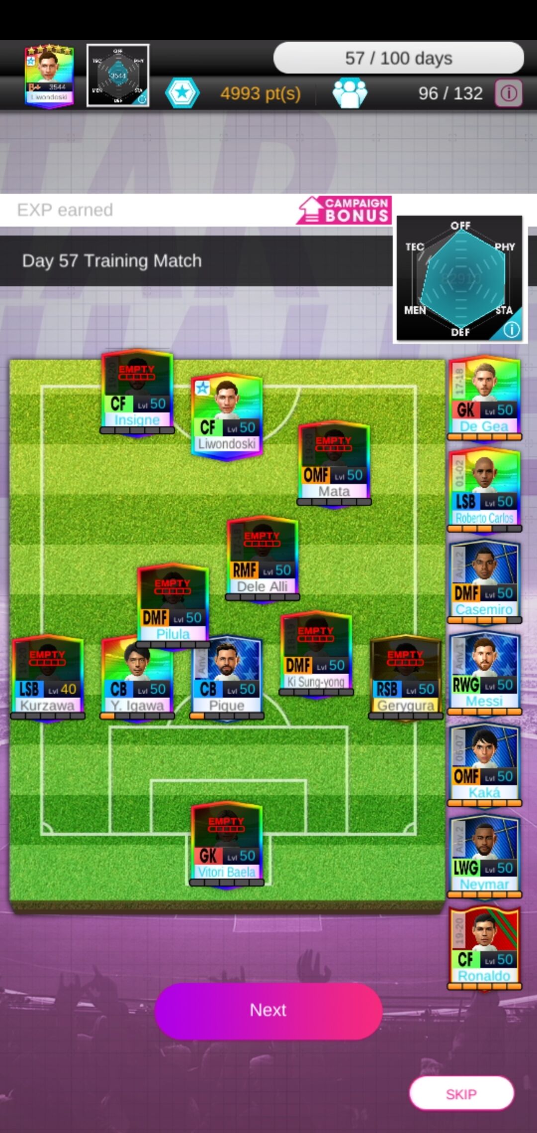 サカつく】スターチャレンジ守るべき2つのこと。 : サカつくRTWをタイでやってる人