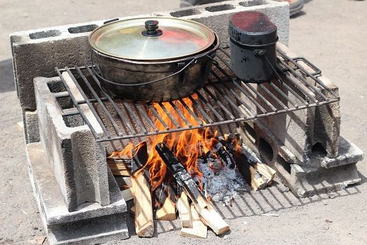 ベルデ軽井沢のブログ飯盒炊さんのかまどコメントトラックバック