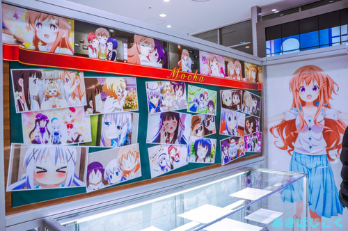 アニメセンター「ごちうさ??」展_会場の様子09