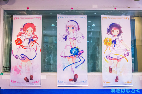 アニメセンター「ごちうさ??」展_会場の様子03