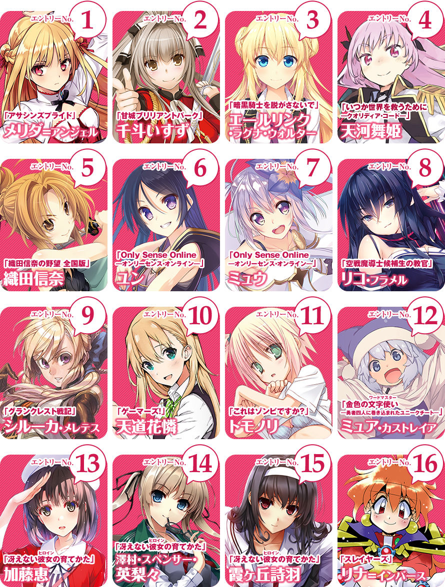 なんj 富士見ファンタジア文庫ヒロイン人気投票のbest28wwwww ニュー速色々 なんj 富士見ファンタジア文庫ヒロイン人気投票のbest28wwwww ニュー速色々
