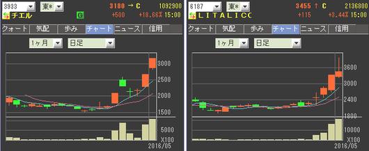 ľ¶áIPO¡¡¥Á¥¨¥ë¡¡LITALICO