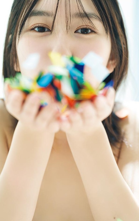 川道さらちゃん　虹色シャワー (5)