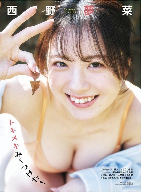 西野夢菜ちゃん　トキメキみ～つけた (1)