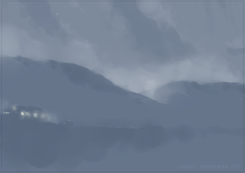 19断絶境界域-夕刻-雲量８／８