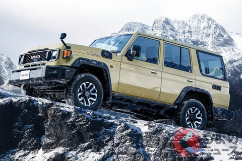 約9年ぶりに復活！ トヨタが新型「ランクル70」発売！ 2度目の再販モデルは「ディーゼル＋6速AT」採用で480万円から