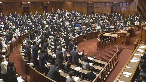 【速報】2023年度補正予算が成立 一般会計総額13兆円超 低所得世帯への7万円給付など盛り込む