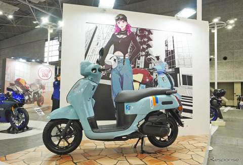 【バイク】ヤマハ、若者に爆発的人気の“おしゃれ”125ccスクーターをサプライズ公開！日本発売を予告…大阪モーターサイクルショー2025 