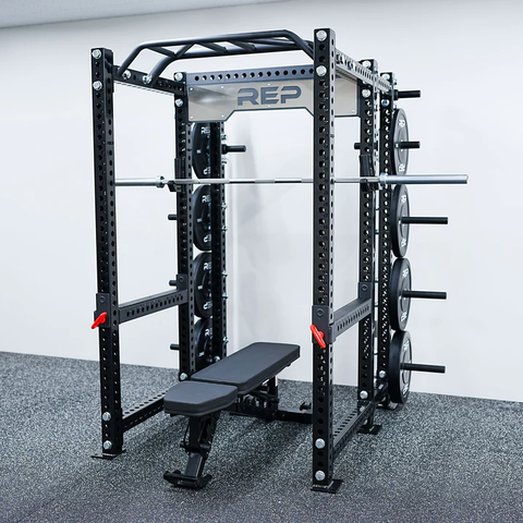 【REP Fitness】PR-5000パワーラック（支柱6本）レビュー動画や口コミ