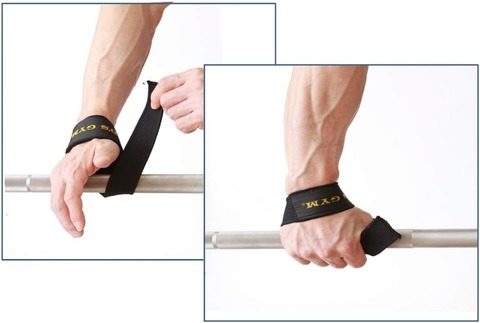 ゴールドジムリストストラップ