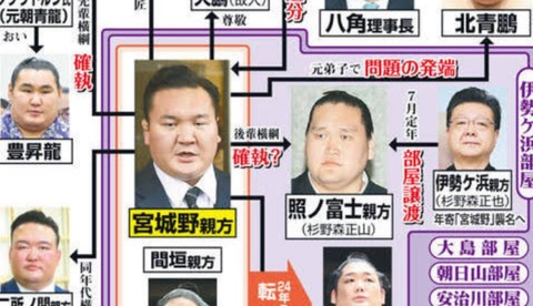 【画像】相撲問題、思った以上にややこしい