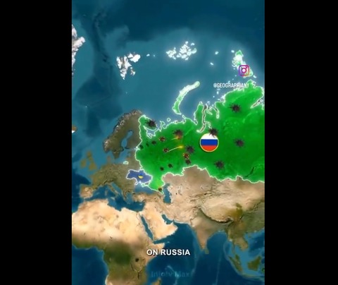 【動画】ウクライナのロシア軍に対するドローン攻撃作戦分析動画がゲームみたい