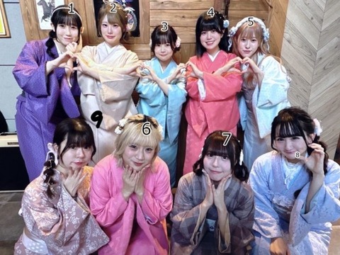 【画像】やっぱり童貞って7番選ぶよな