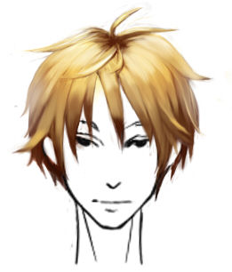 髪の毛の塗り方 イラストのはなしをしよう