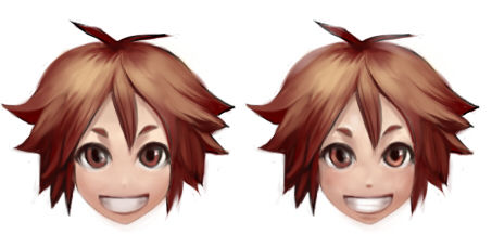 デフォルメ顔の塗り方 メイキング イラストのはなしをしよう