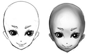 斜めの顔補足 ごつい顔 子供の顔 キャラクターの顔 イラストのはなしをしよう