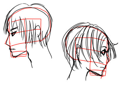 横顔の描き方講座 超初心者向け イラストのはなしをしよう