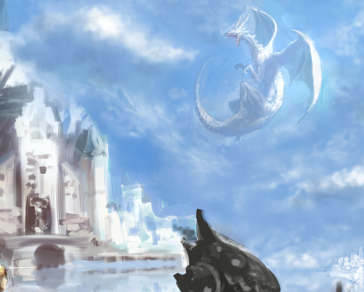 雲を描きました メイキング イラストのはなしをしよう