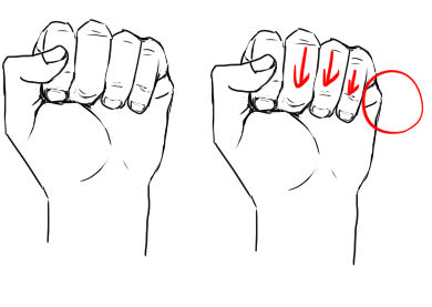 手を描くために 手の特徴2 イラストのはなしをしよう