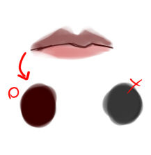 唇の塗り方 リアル編 イラストのはなしをしよう 唇の塗り方 リアル編 イラストのはなしをしよう