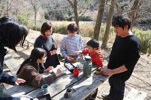 森の散策とコーヒーとフィルムカメラと逆光と