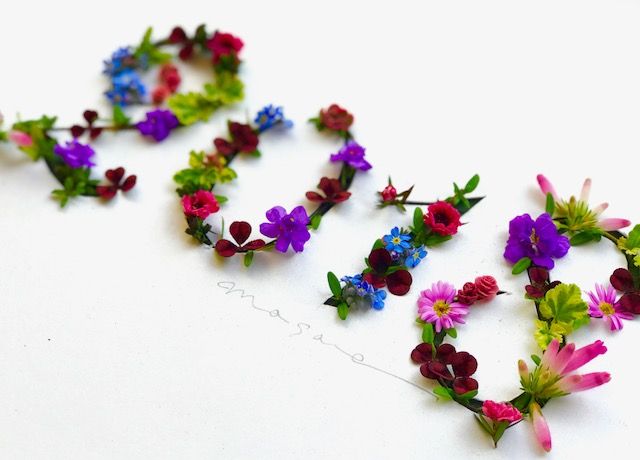 今年も残り僅か Wreth リースや花文字で新年を迎える準備 吉谷桂子のガーデニングブログ