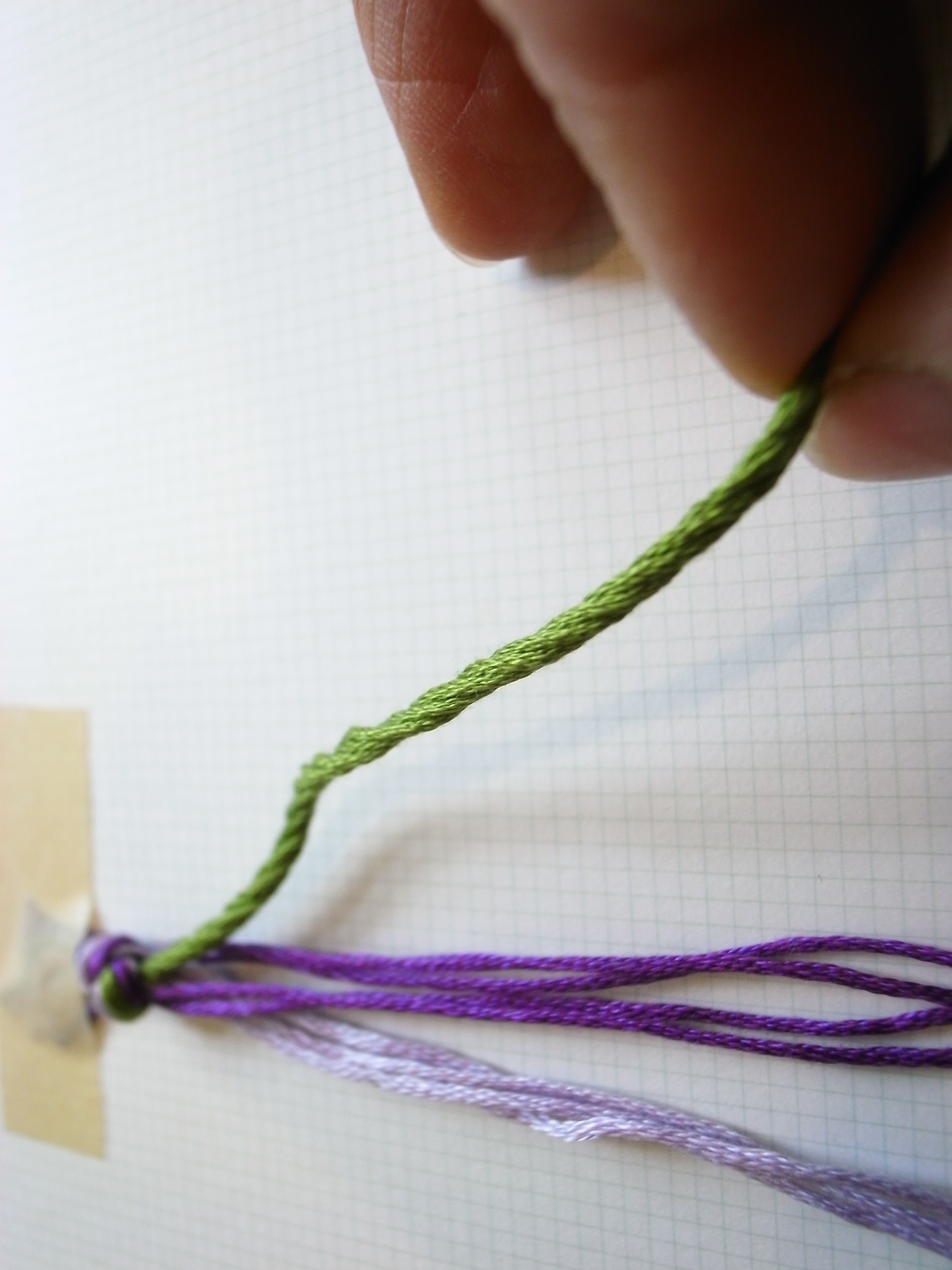 ツイステッド コードの作り方 Cord Making 吉谷桂子のガーデニングブログ