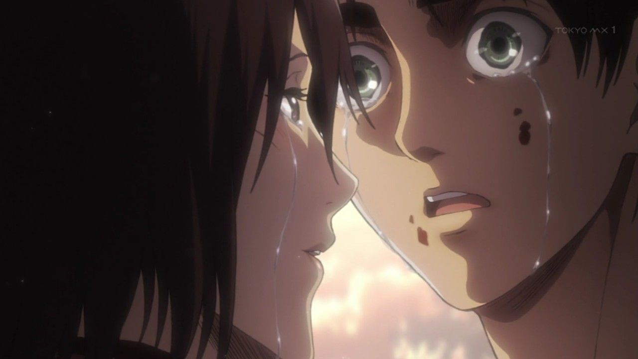 いろとりどりのアニメ 進撃の巨人 Season2 第37話 感想 やっぱりエレンとミカサは良いな そして3期決定 いろとりどりのアニメ 進撃の巨人 Season2 第37話 感想 やっぱりエレンとミカサは良いな そして3期決定