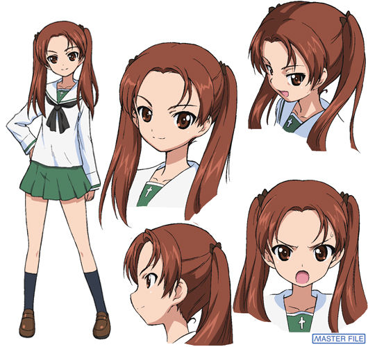 いろとりどりのアニメ ガルパンの会長は西住ちゃんのこと好きすぎ
