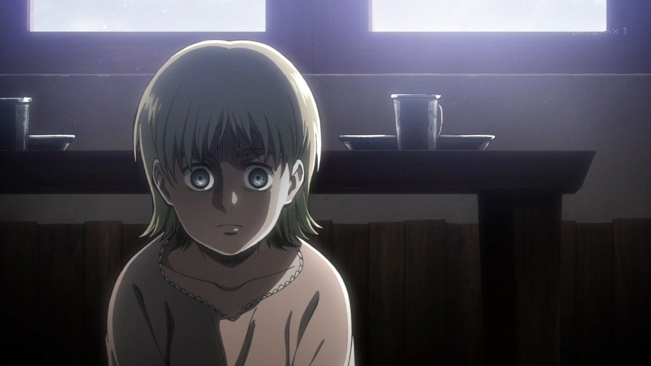 いろとりどりのアニメ 進撃の巨人 Season2 第27話 感想 サシャが頑張る姿に泣ける