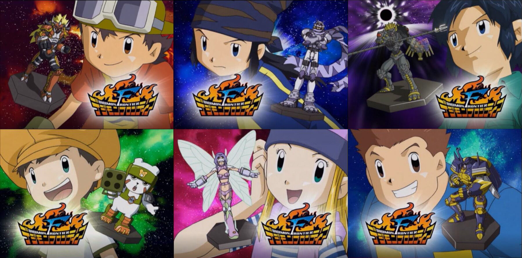 デジモンフロンティア アイキャッチ一覧表と思ったこと 色葉のアニメノート