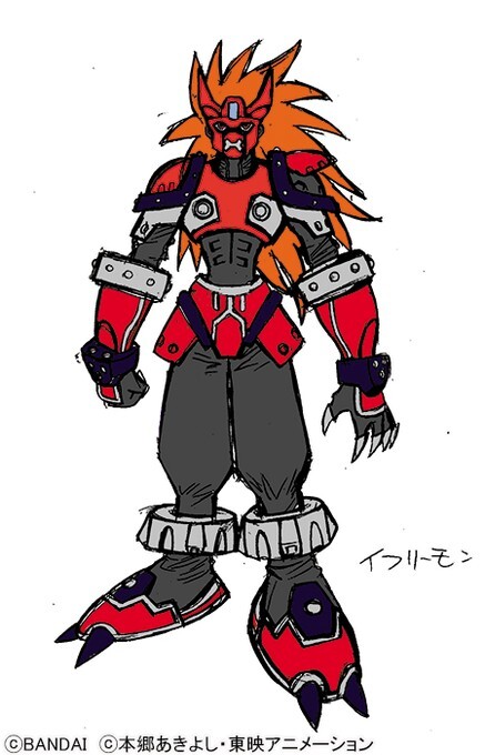 19 03 04他 デジモンフロンティア 公式掘り出しイラスト 色葉のアニメノート