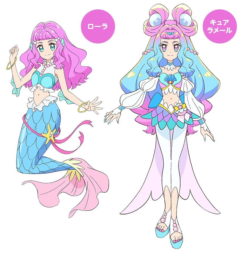 トロプリ追加戦士情報 ローラがプリキュア キュアラメールに変身 色葉のアニメノート
