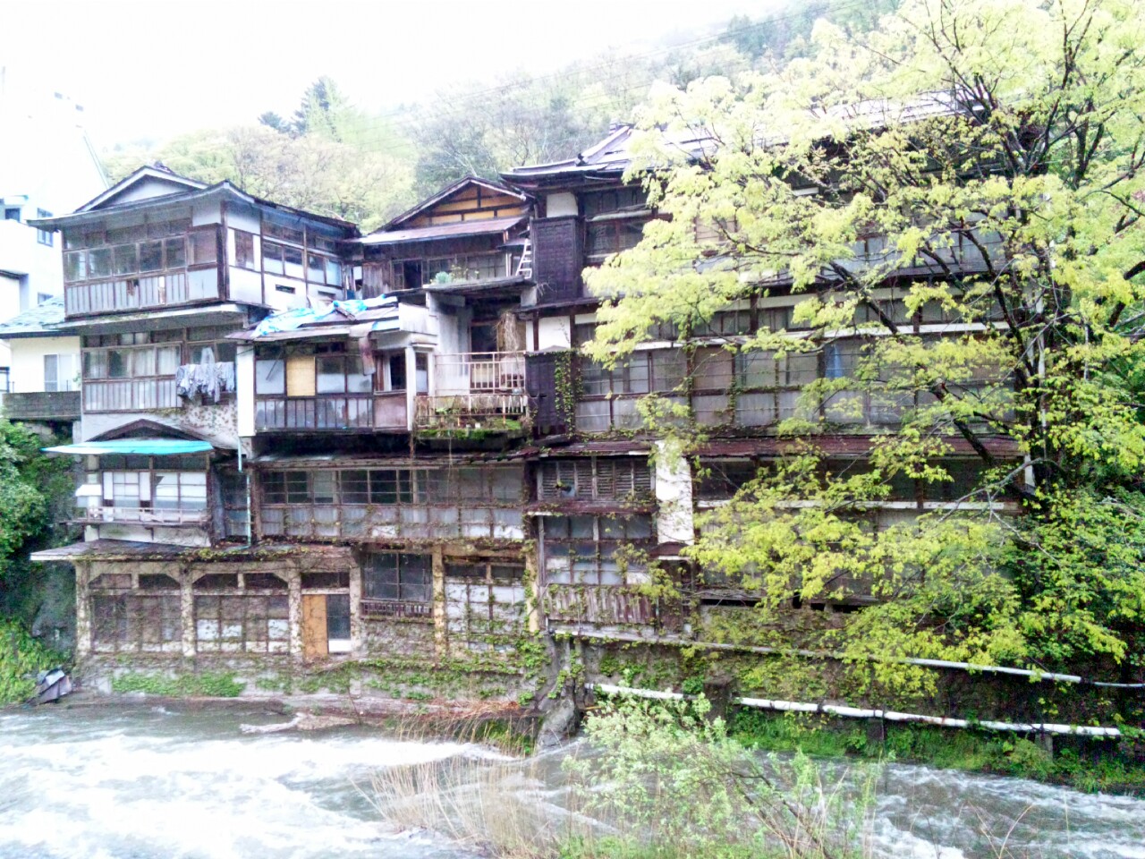 東山温泉・木造４階建｢高橋館｣u203b現存せずu2026 : 色街道中探訪記