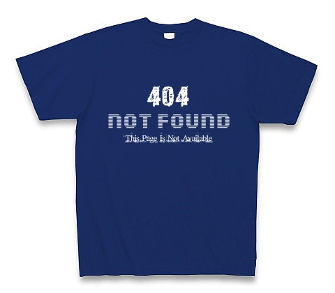 404 NOT FOUND Tシャツ